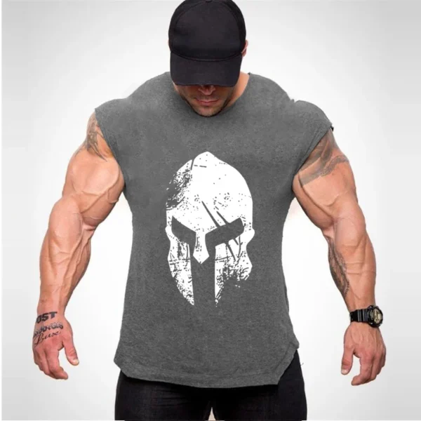 Muscles Gorilla Bodybuilding Tank Tops Men Gym Workout Fitness sleeveless shirt Male Summer Cotton Undershirt Sport Singlet Vest - Image 19