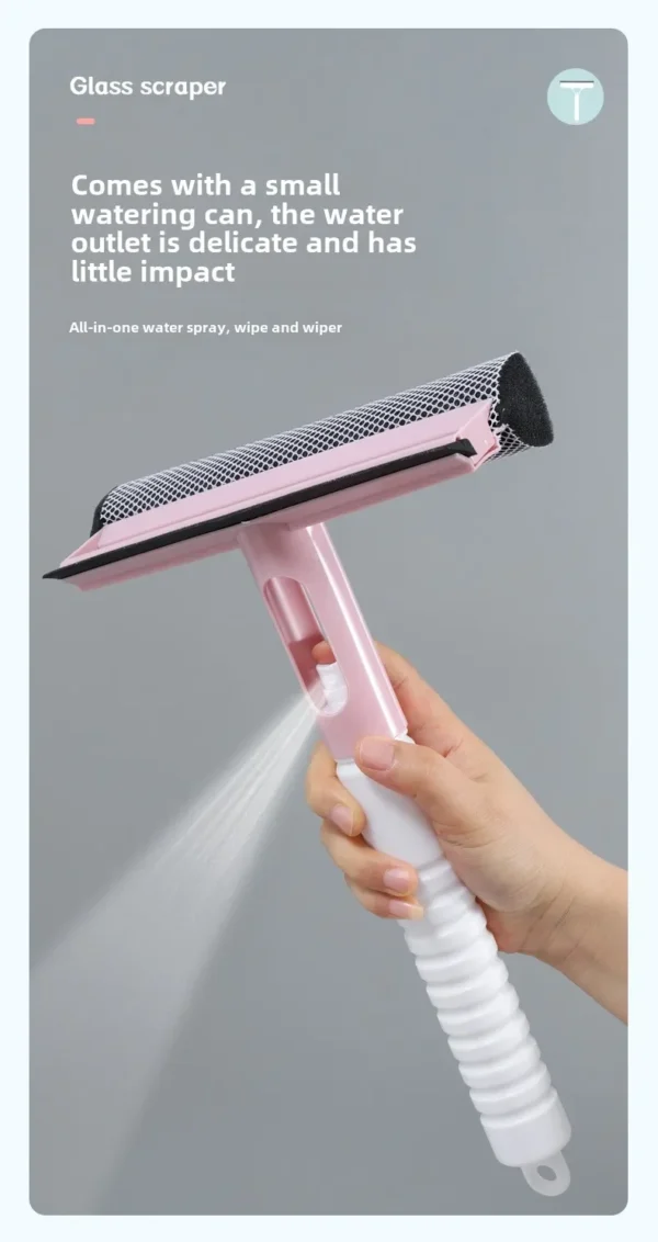 Glass Cleaning Window Cleaning Brush Utility Vehicle Glass Wiper Household Wiper Wall Cleaning Tool Brush Window Tool - Image 16