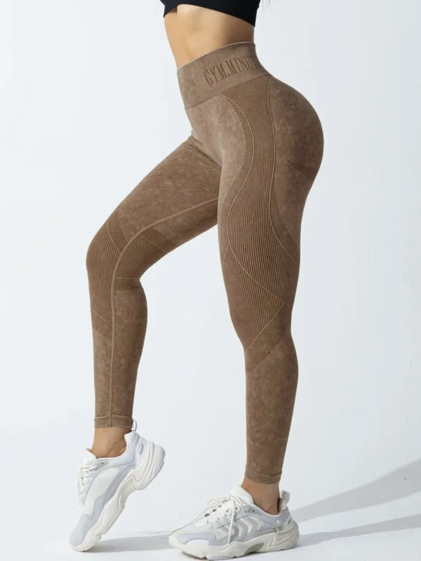Yoga Pants Women's Sports Pants Quick Drying Yoga High Waist Hip Lifting Tight Fitness Pants - Image 2