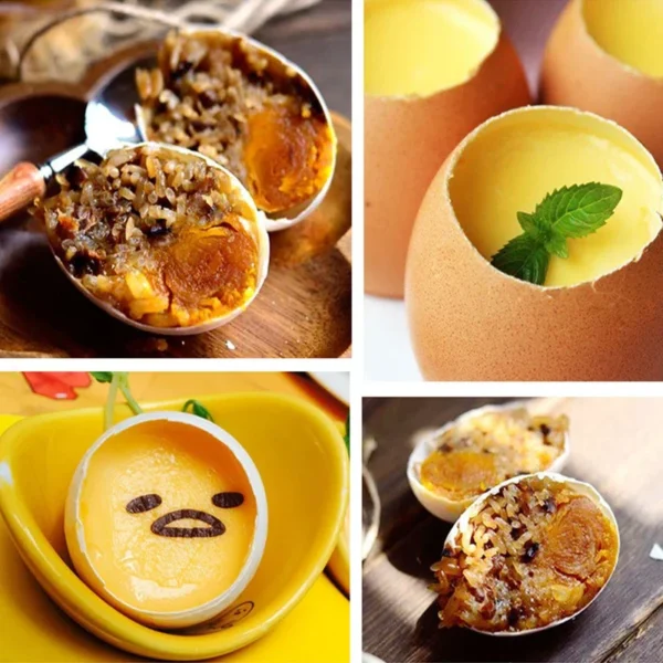 Stainless Steel Egg Topper Cutter Metal Egg Scissors  Gadgets Accessories Cool Gadgets - Image 6