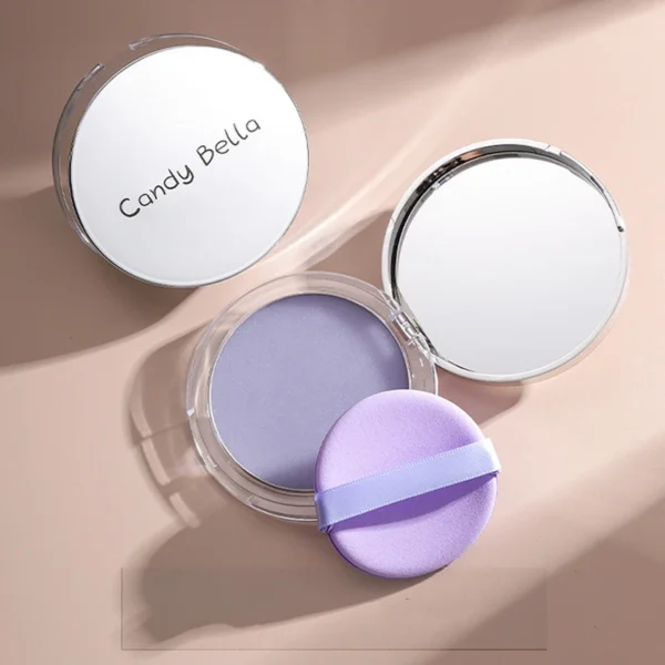 1PC Candy Bella Violet Cream To Powder Skin-friendly Skin Natural Face Long Lasting Oil-controlling Contouring Powder Cosmetics - Image 6