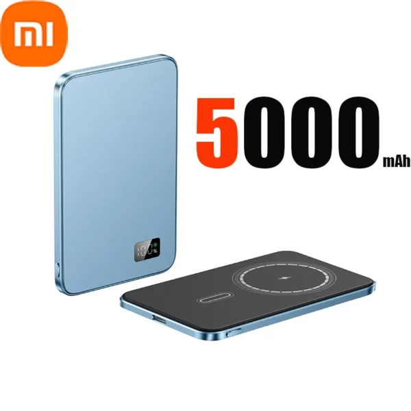Xiaomi 10000mAh Thin Magnetic Wireless Power Bank PD25W Fast Charging Portable External Battery for Magsafe For iPhone Samsung - Image 7