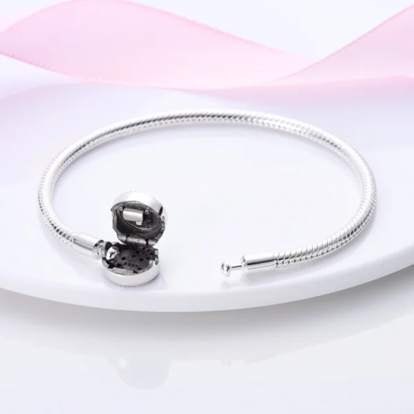 Pandora 100% S925 Sterling Silver Tree of Life Snake Bone Foundation Chain Bracelet For Silver Jewelry Women Bracelet Making - Image 3