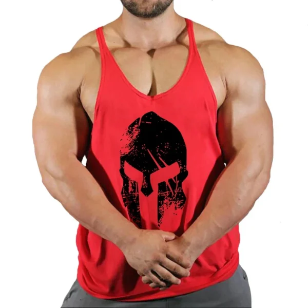 Gyms Men's Clothes Tank TopGym Bodybuilding and Fitness Stringer Clothing Workout Brand Singlets Shirt Muscle - Image 9