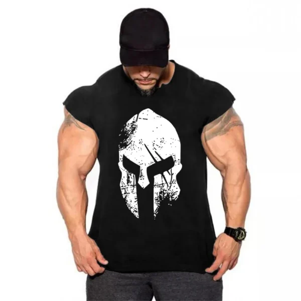 Muscles Gorilla Bodybuilding Tank Tops Men Gym Workout Fitness sleeveless shirt Male Summer Cotton Undershirt Sport Singlet Vest