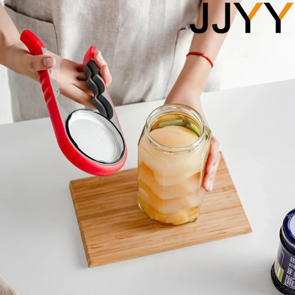 Home Kitchen Can Opener Non-slip Twist Bottle Opener Lid Opening Tool Kitchen Supplies - Image 22