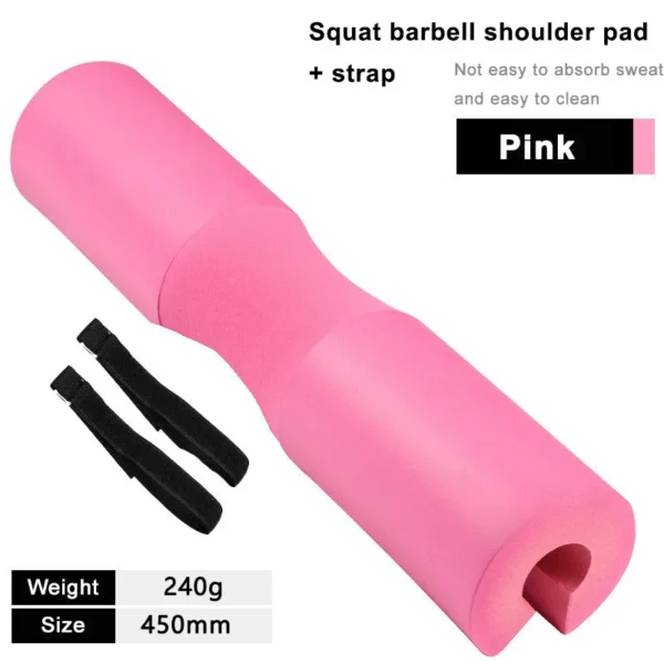 Squat Pad Barbell Pad For Squats Lunges Hip Thrust Training, Neck Shoulder Protective Pad Support Foam Sponge Bar Pad - Image 12