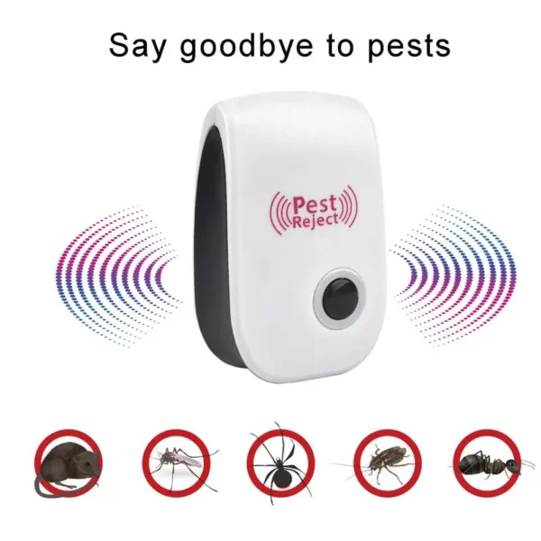 1PC Ultrasonic Pest Repeller Household Electronic Mosquitoes Repellent Insect Killer Control for Bugs Mice Spiders - Image 4