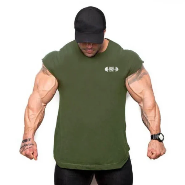 Muscles Gorilla Bodybuilding Tank Tops Men Gym Workout Fitness sleeveless shirt Male Summer Cotton Undershirt Sport Singlet Vest - Image 41