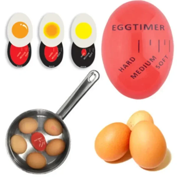 Cooked Egg Meter Decorate Timer Kitchen Delicious Alarm Clock Home and Kitchen