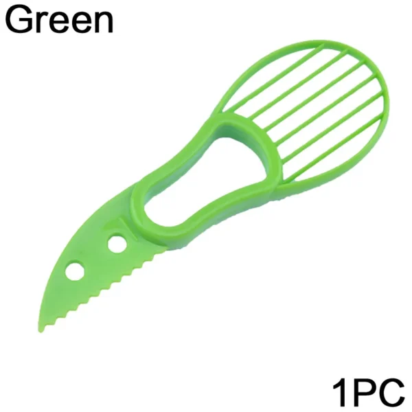 Avocado Slicer  3 In 1 Shea Corer Butter Fruit Peeler Cutter Pulp Separator Plastic Knife Kitchen Vegetable Tools - Image 7