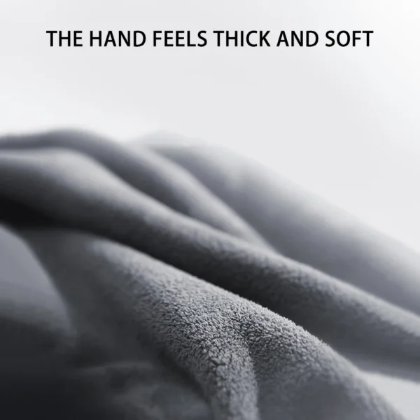 5/1PC High-end Microfiber Washing Towel Auto Cleaning Drying Cloth Hemming Water Absorption - Image 5