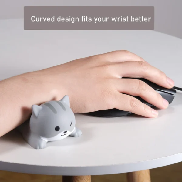 New Cute Cartoon Mouse Pad Comfort Computer Wrist Rests Toys Support Cushion Desk Keyboard Wrist Pad Hand Pillow Office Supplies - Image 2