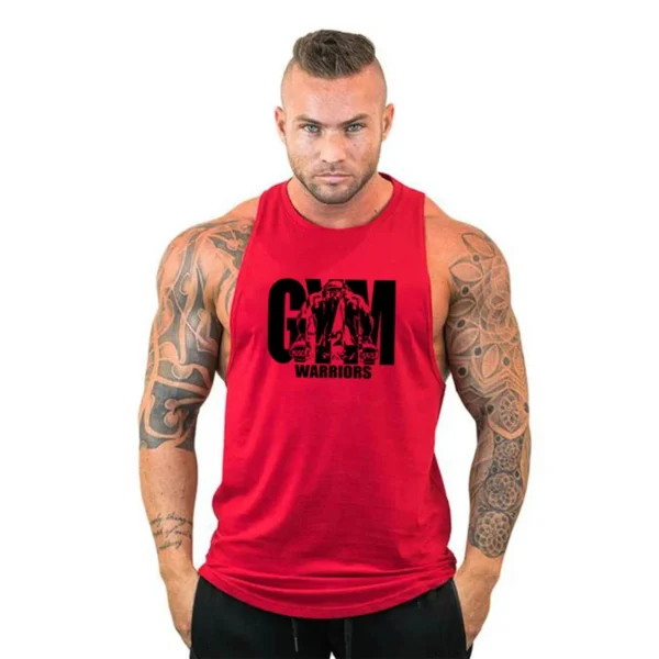 Muscleguys Gym Clothing Mens Bodybuilding Hooded Tank Top Cotton Sleeveless Vest Sweatshirt Fitness Workout Sportswear Tops Male - Image 37