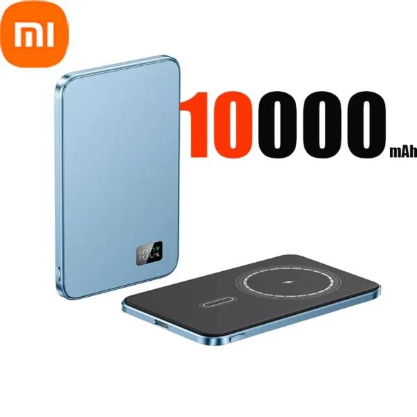 Xiaomi 10000mAh Thin Magnetic Wireless Power Bank PD25W Fast Charging Portable External Battery for Magsafe For iPhone Samsung - Image 9