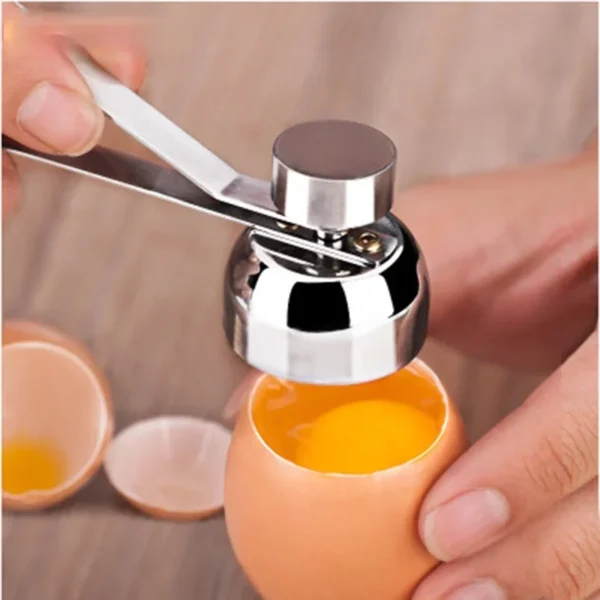 Stainless Steel Egg Topper Cutter Metal Egg Scissors  Gadgets Accessories Cool Gadgets - Image 9