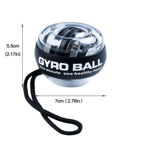 New 100kg Self starting Men's Grip Ball Arm Strength Wrist Metal Silent Centrifugal Fitness Wrist Strength Device - Image 15