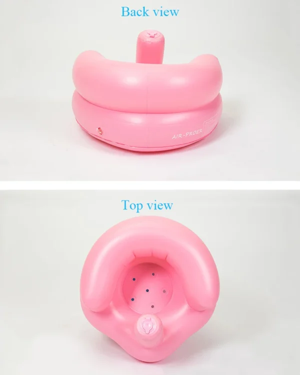 Baby Sofa Infant PVC Seat Child Learning Dinner Chair Portable Bath Stool Beach Armchair For Kids - Image 23