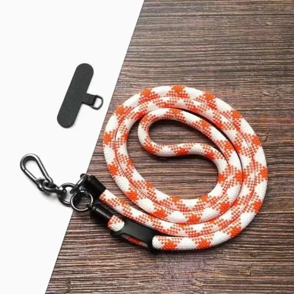 8mm Adjustable Anti-lost Mobile Phone Lanyard Crossbody Detachable Neck Cord Outdoor Sturdy And Durable Hanging Wrist Strap - Image 7