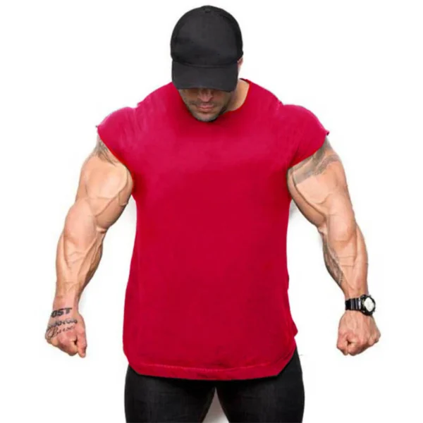 Muscles Gorilla Bodybuilding Tank Tops Men Gym Workout Fitness sleeveless shirt Male Summer Cotton Undershirt Sport Singlet Vest - Image 21