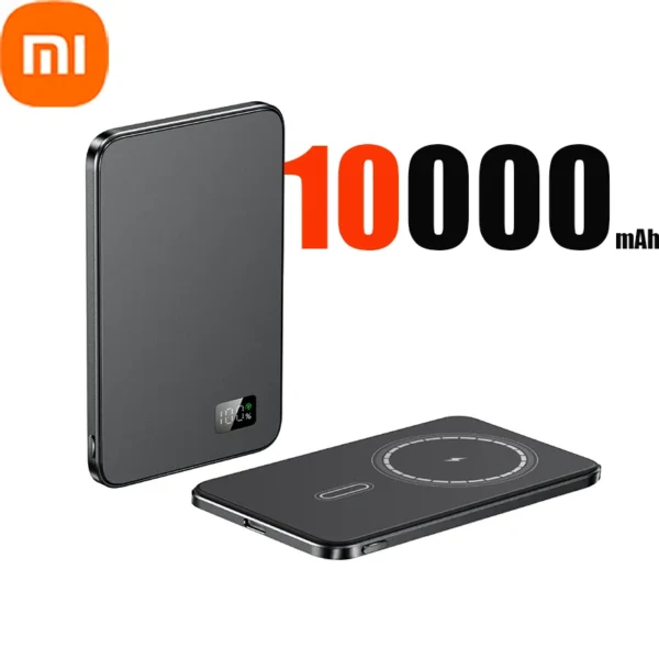 Xiaomi 10000mAh Thin Magnetic Wireless Power Bank PD25W Fast Charging Portable External Battery for Magsafe For iPhone Samsung - Image 13