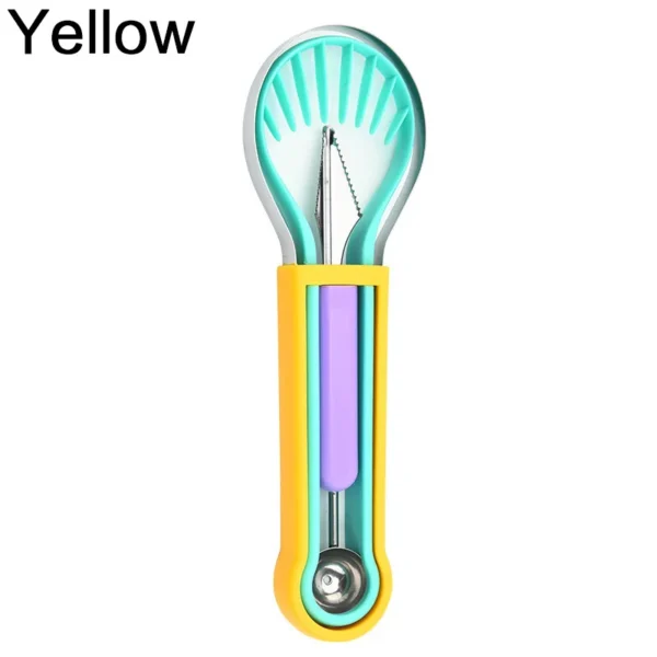Avocado Slicer  3 In 1 Shea Corer Butter Fruit Peeler Cutter Pulp Separator Plastic Knife Kitchen Vegetable Tools - Image 12
