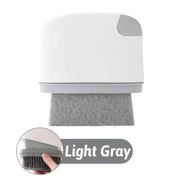 MultiFunc Window Track Brush 4 Layer Scrubber Wet&Dry Deep Clean Gaps QuickSwap AllIn1 Storage MultiSurface Cleaning Tool - Image 8