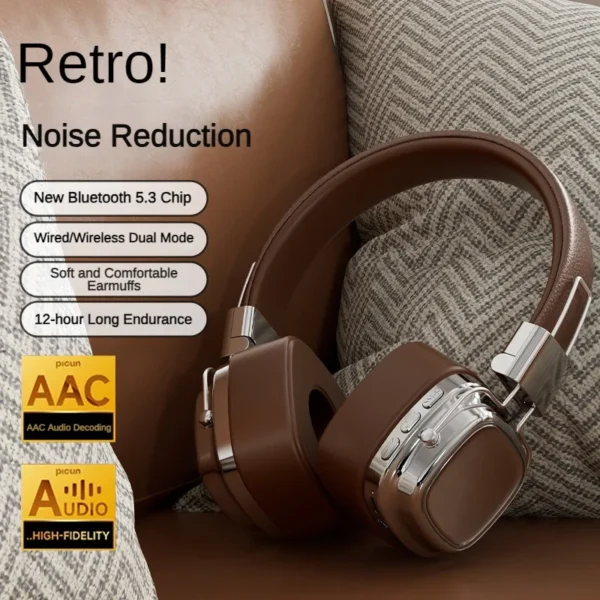 Headphones Wireless Bluetooth Earphones With Mic Headset Noise Cancelling Fone Gamer Stereo Sounds Free Shipping - Image 2