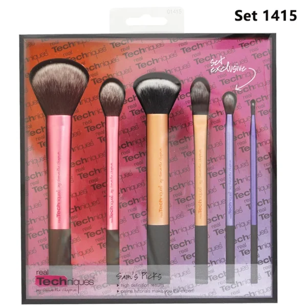 Real Techniques Makeup Brushes Set For Cosmetic Foundation Powder Blush Eyeshadow Kabuki Blending Make Up Brush Beauty Tool 1895 - Image 24