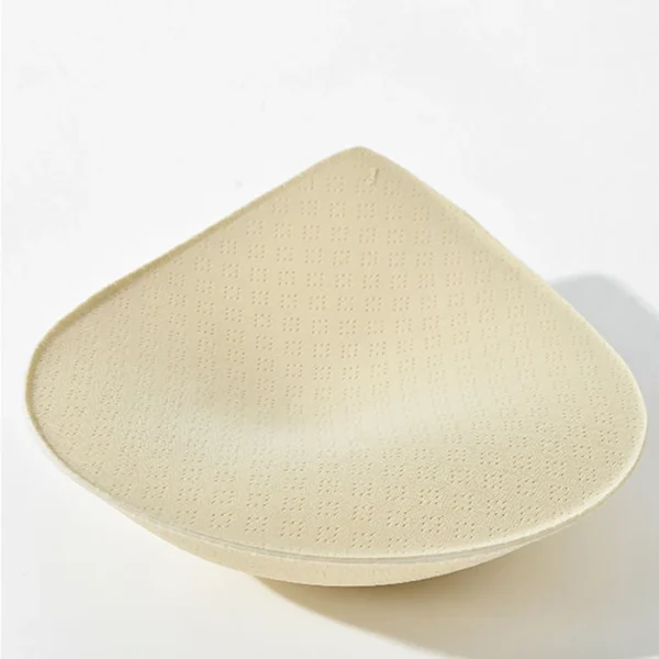 1Pair Thick Latex Bra Pads Push Up Breast Enhancer Removeable Bra Padding  Bikini Padding - Image 4