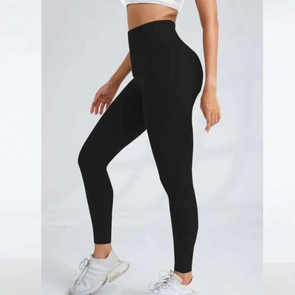 Yoga Pants Women's Sports Pants Quick Drying Yoga High Waist Hip Lifting Tight Fitness Pants - Image 3