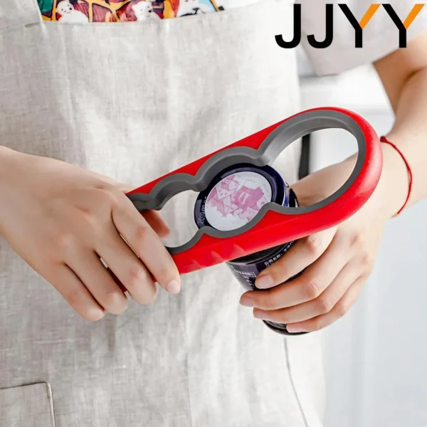 Home Kitchen Can Opener Non-slip Twist Bottle Opener Lid Opening Tool Kitchen Supplies - Image 3