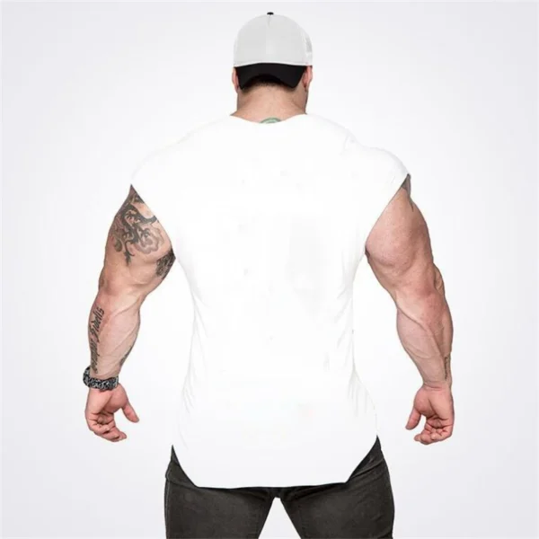Muscles Gorilla Bodybuilding Tank Tops Men Gym Workout Fitness sleeveless shirt Male Summer Cotton Undershirt Sport Singlet Vest - Image 31