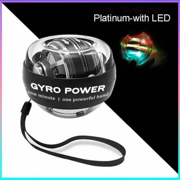 New 100kg Self starting Men's Grip Ball Arm Strength Wrist Metal Silent Centrifugal Fitness Wrist Strength Device - Image 5