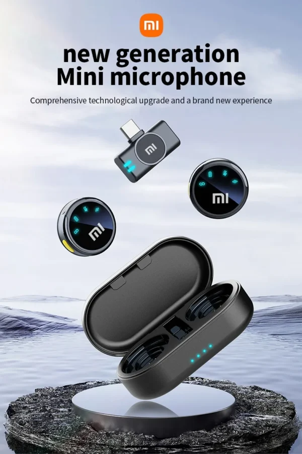 XIAOMI S3 Portable Wireless New Mini microphone Noise Reduction Lightweight And Smaller CD Level Quality Low Latency For Android - Image 9