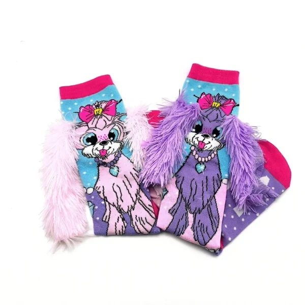 Fashionable Knee Length Kids Stockings For Girls Children Cartoon High Elasticity Long Socks - Image 2