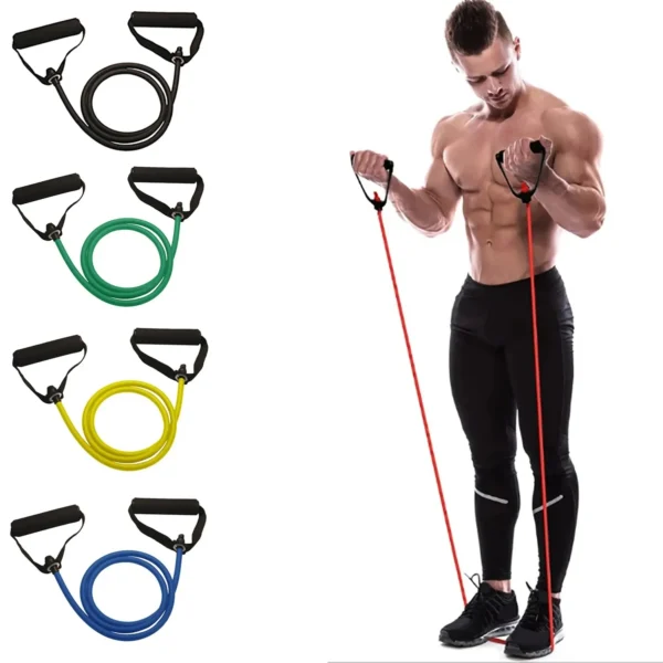 Resistance Bands With Handles, Exercise Bands, Workout Bands With Handles For Men Women, Strength Training Equipment At Home - Image 12