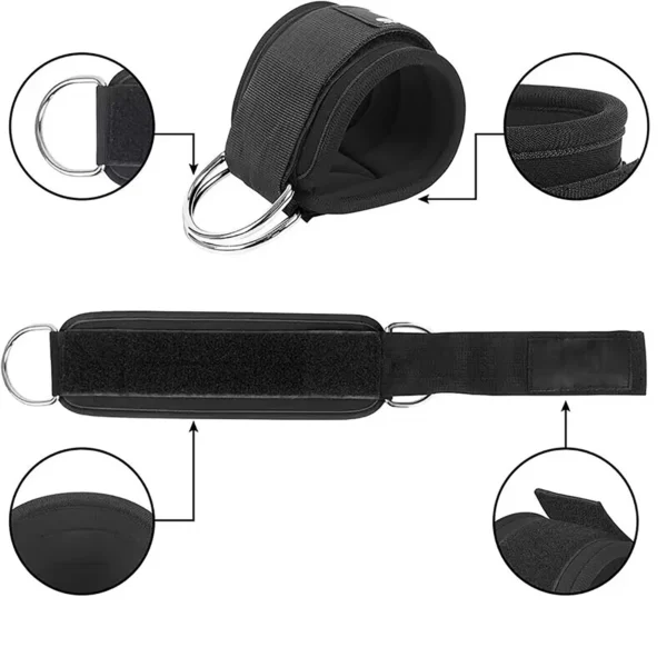 Fitness Gantry Ankle Buckle Training Leg and Hip Training Device Double D Tension Foot Ring Legging Strap Ankle Accessories - Image 16