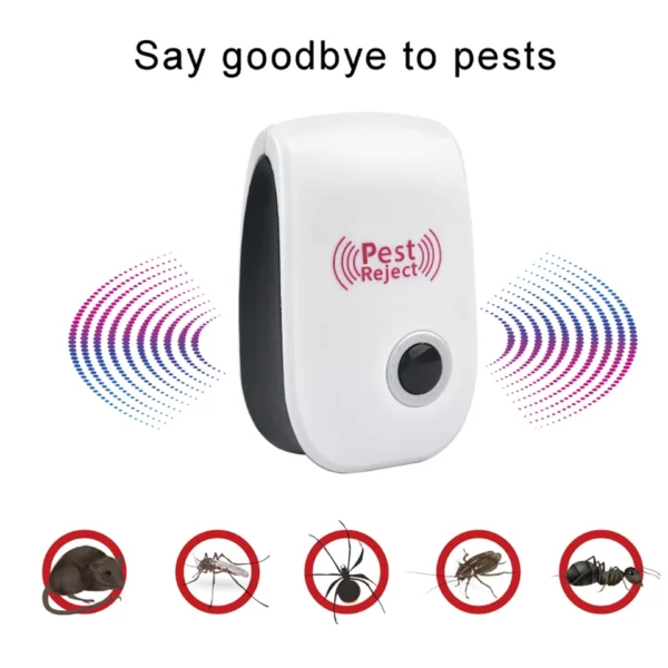 1PC Ultrasonic Pest Repeller Household Electronic Mosquitoes Repellent Insect Killer Control for Bugs Mice Spiders - Image 10