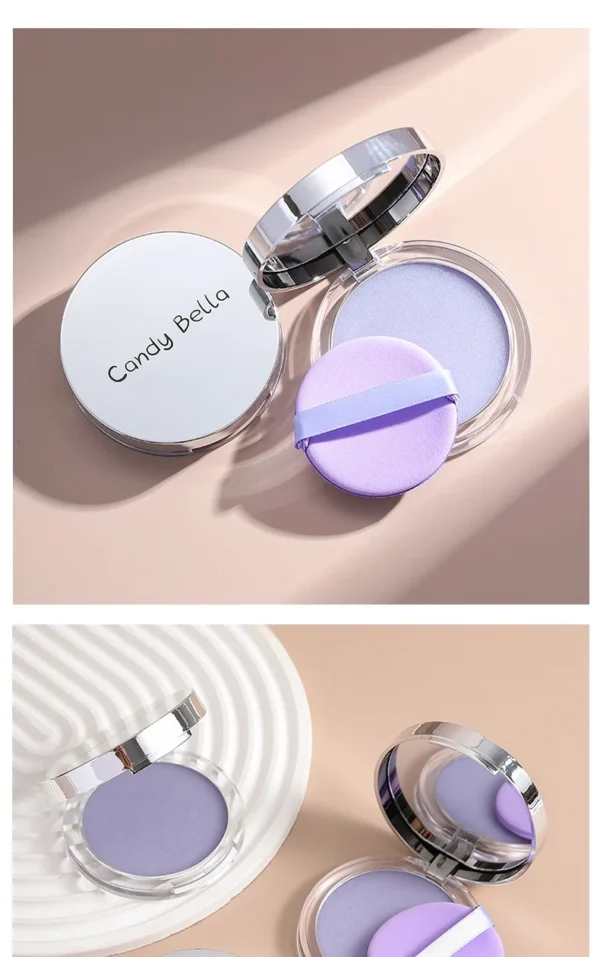 1PC Candy Bella Violet Cream To Powder Skin-friendly Skin Natural Face Long Lasting Oil-controlling Contouring Powder Cosmetics - Image 12