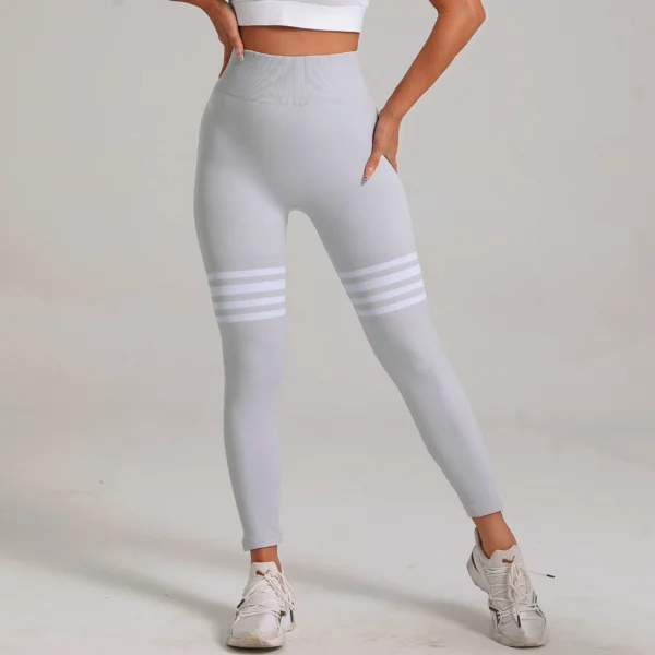 Women Gym V Back  Line Leggings Butt Lifting Fitness Athletic Workout Scrunch Leggins Outdoor Yoga Pants Sports Tights S-XL - Image 16