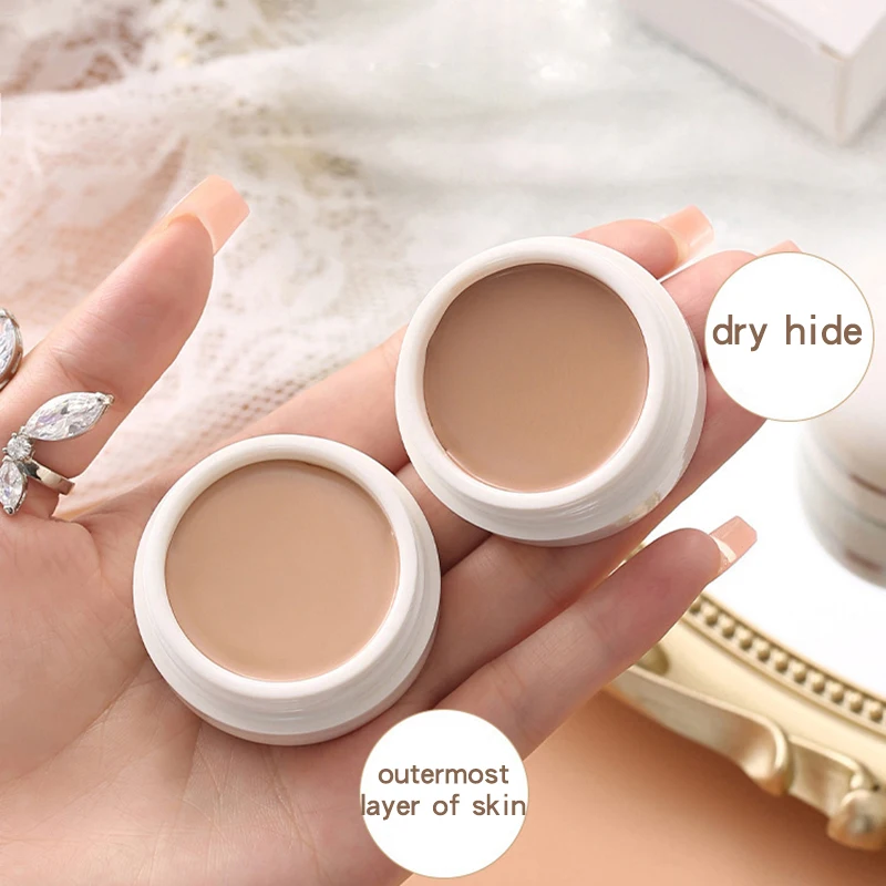 Concealer Face Freckle Foundation Cream To Cover Black Eye Acne Imprint Waterproof Anti Sweat Makeup Before The Base - Image 4