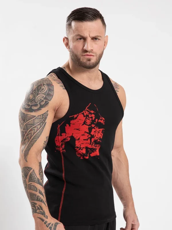 New Men's Summer Europe And The United States Style Relaxed Casual Fashion Vest Soaking Wet Gas Soft Skin Is Not Easy To Fade - Image 5