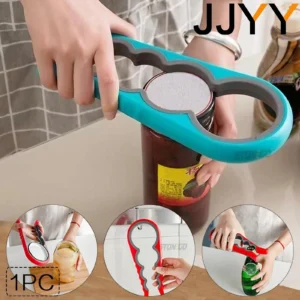 Home Kitchen Can Opener Non-slip Twist Bottle Opener Lid Opening Tool Kitchen Supplies