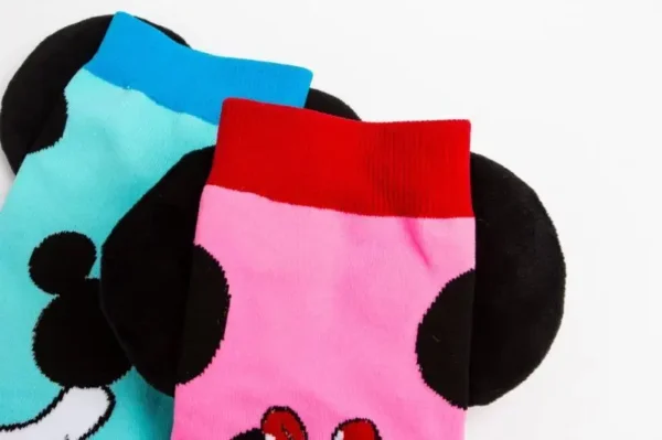 Disney Mickey Kids Soft Comfortable Fashion Cute Cartoon Creative Pattern Over the Knee Trend Holiday Socks Accessories Gifts - Image 13