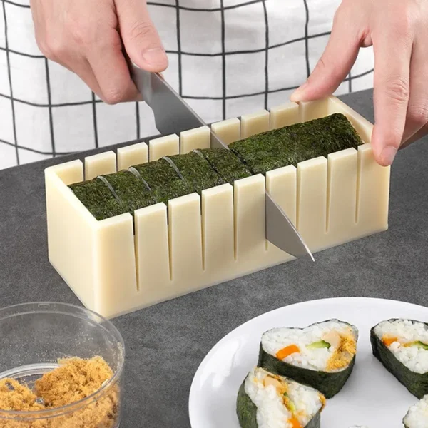 DIY Sushi Maker Rice Circular Mold Japanse Cake Lovelike Mold Multifunctionele Mould Square Making Tool Set Kitchen Accessories - Image 6