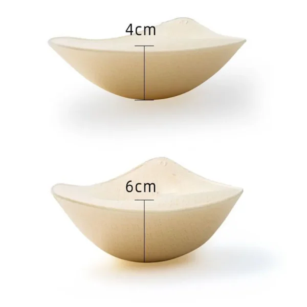 1Pair Thick Latex Bra Pads Push Up Breast Enhancer Removeable Bra Padding  Bikini Padding - Image 12