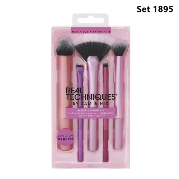 Real Techniques Makeup Brushes Set For Cosmetic Foundation Powder Blush Eyeshadow Kabuki Blending Make Up Brush Beauty Tool 1895