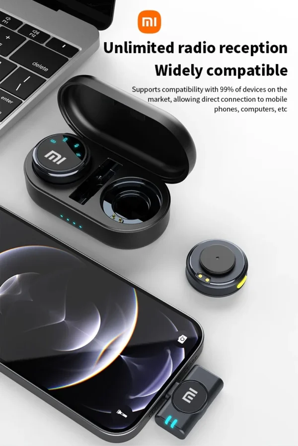 XIAOMI S3 Portable Wireless New Mini microphone Noise Reduction Lightweight And Smaller CD Level Quality Low Latency For Android - Image 17