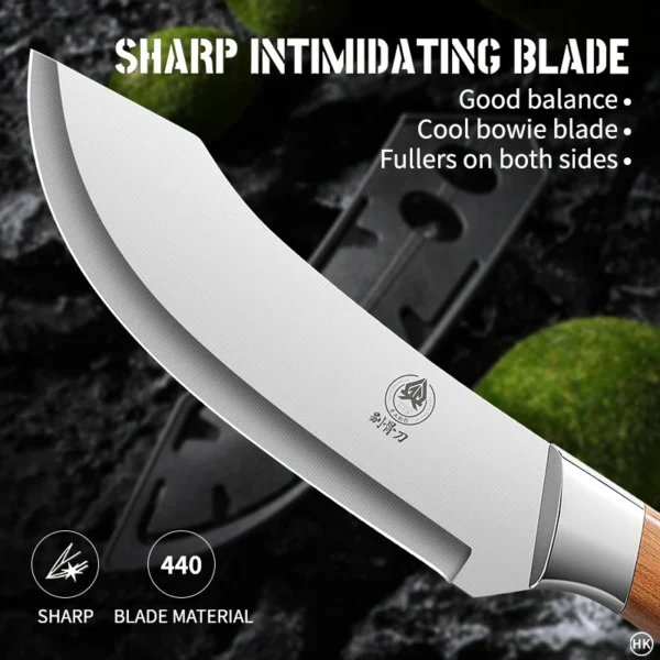 Stainless steel ultra sharp bending fracture knife, suitable for precise cutting, trimming, and peeling by professional butchers - Image 8